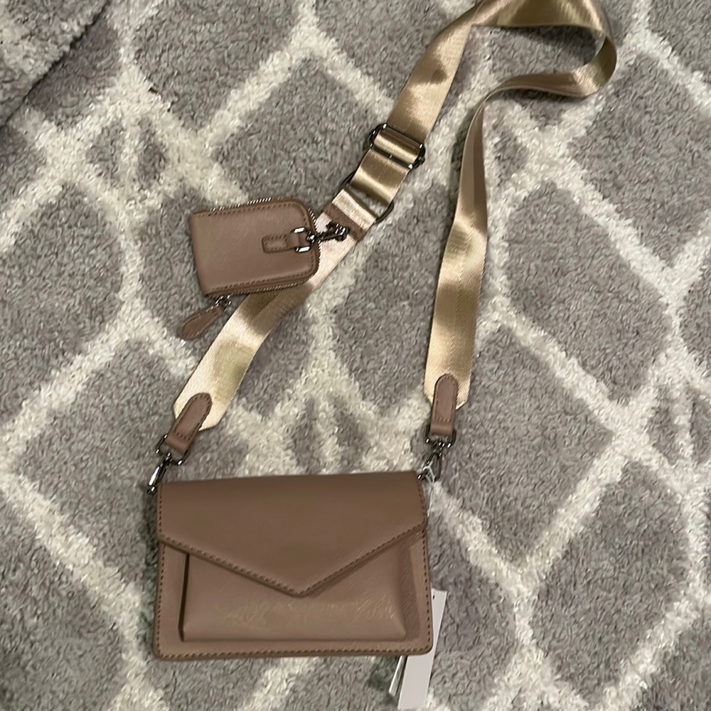 NWT nude crossbody bag